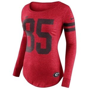 NIKE. Georgia Bulldogs. Women’s Long Sleeve T-shirt. Size L.